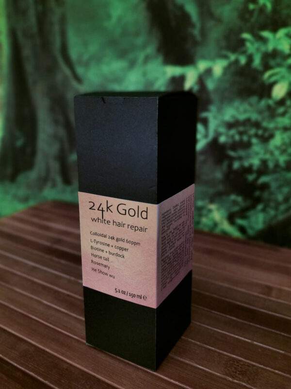 White Hair Repair 24k Gold 150ml - Imagen 3