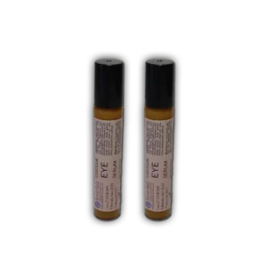 Eye Serum Roll on, con perla de Australia y Platino coloidal, blanqueante natural, desinflamatorio de ojeras Premium 10ml x 2 uds