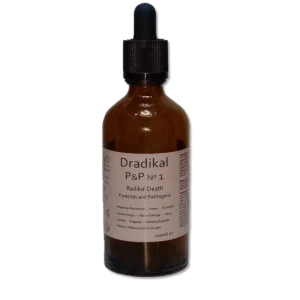 Dradikal P&P nº1 Radikal Death Parásitos y Patógenos 100ml, tintura madre superconcentrada