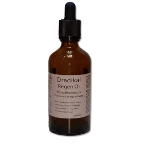 Dradikal Regen Qi 100ml, Regeneración de la fuerza Vital, Tintura madre superconcentrada